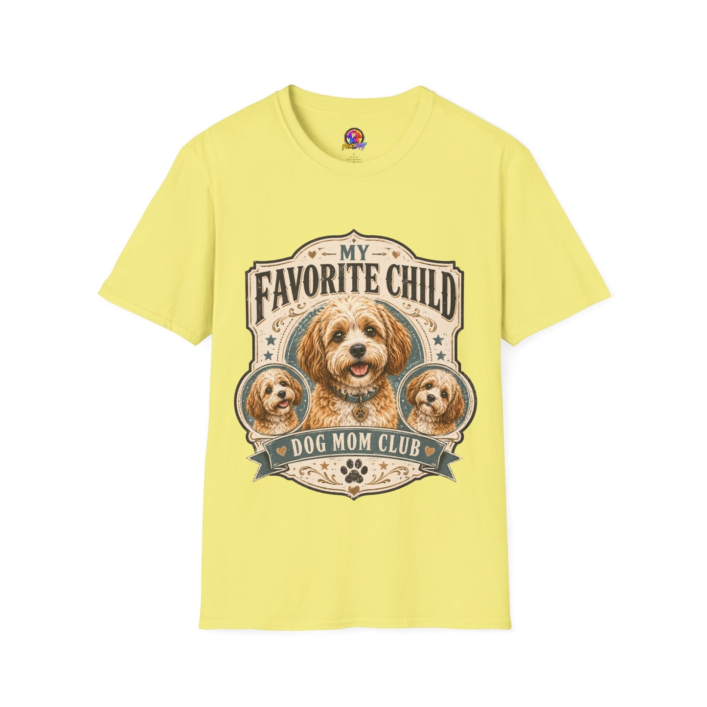 My Favorite Child Dog Mom Club T-Shirt — Cute Puppy Pet Lover Tee