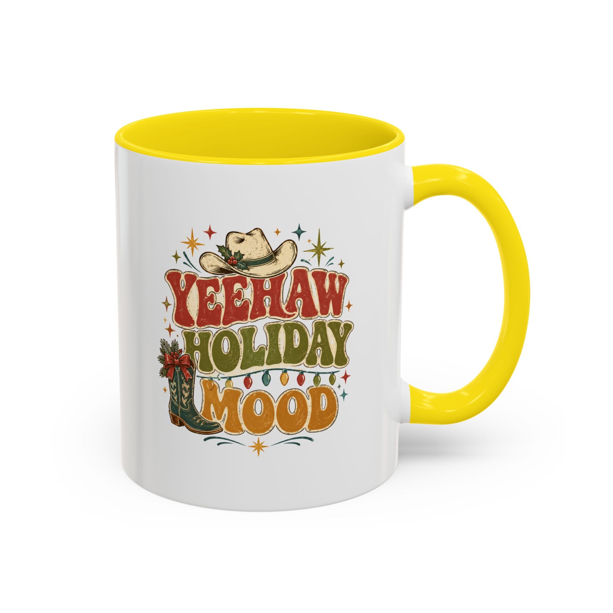 Christmas Yeehaw Holiday Mood Coffee Mug