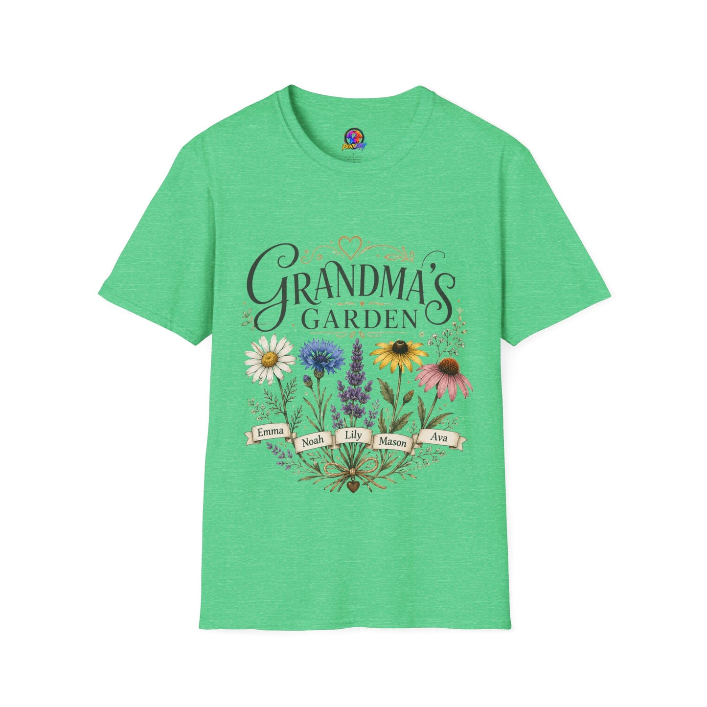 Grandma's Garden T-Shirt — Floral ‘Grandma’s Garden’ Gift Tee
