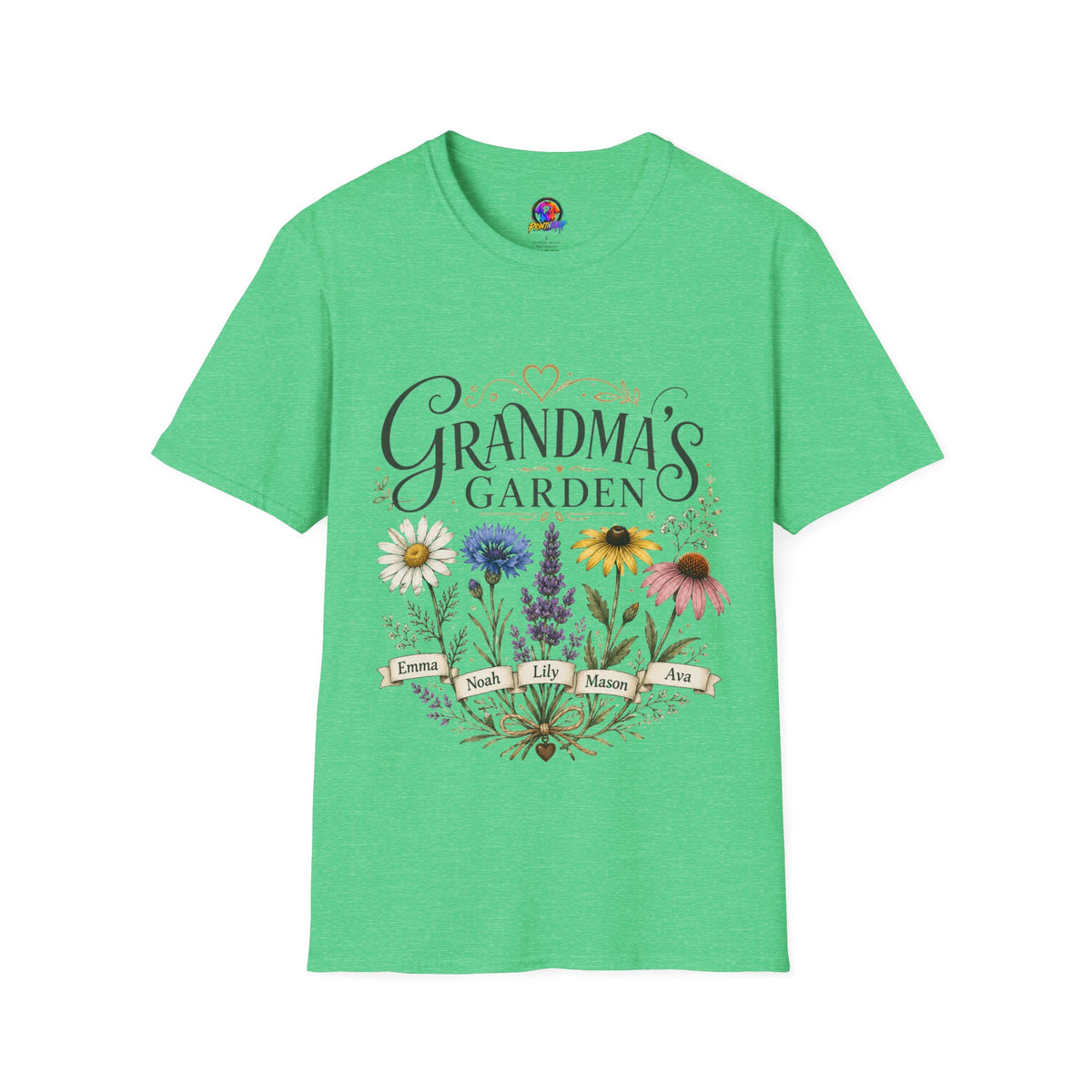 Grandma's Garden T-Shirt — Floral ‘Grandma’s Garden’ Gift Tee