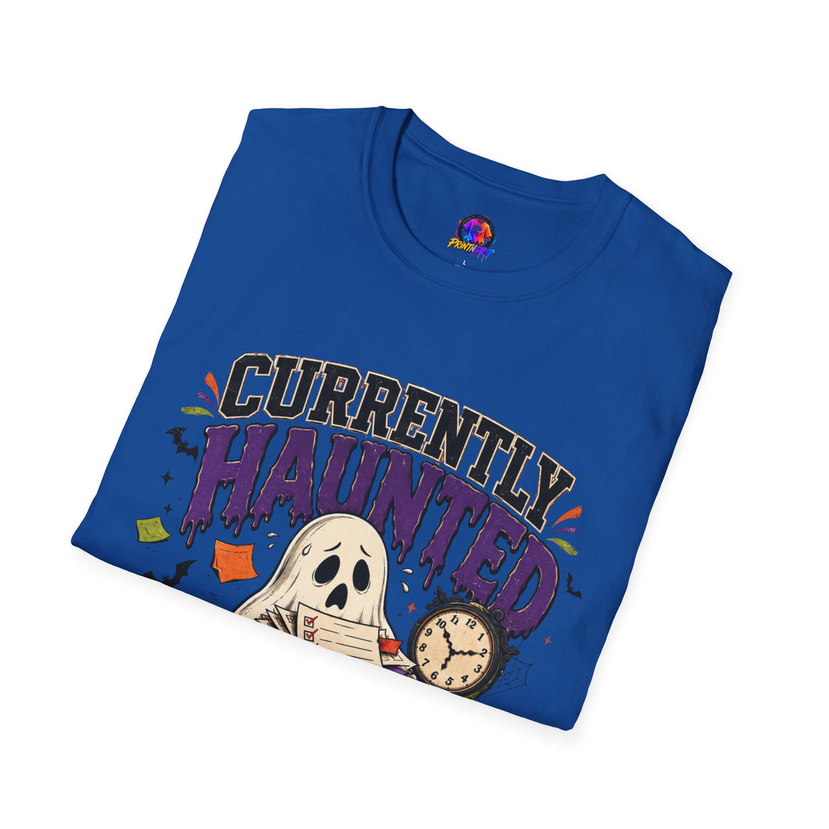 Halloween Currently Haunted Unisex Softstyle T-Shirt