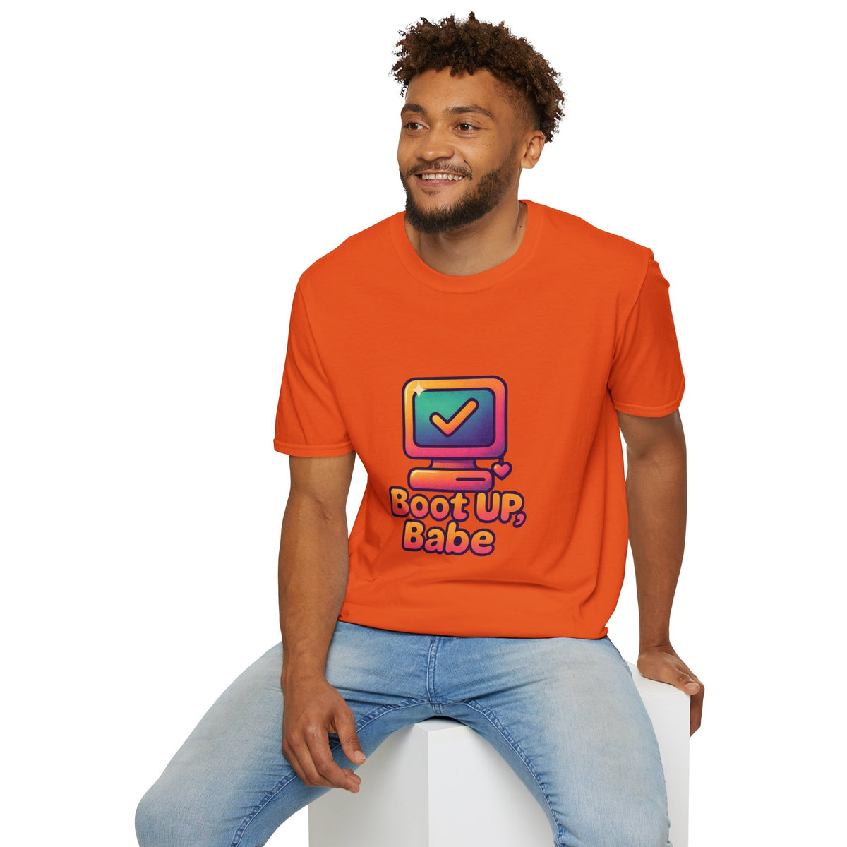 Boot Up Babe T-Shirt — Retro Computer Graphic Tee - Trending Now - October 2026