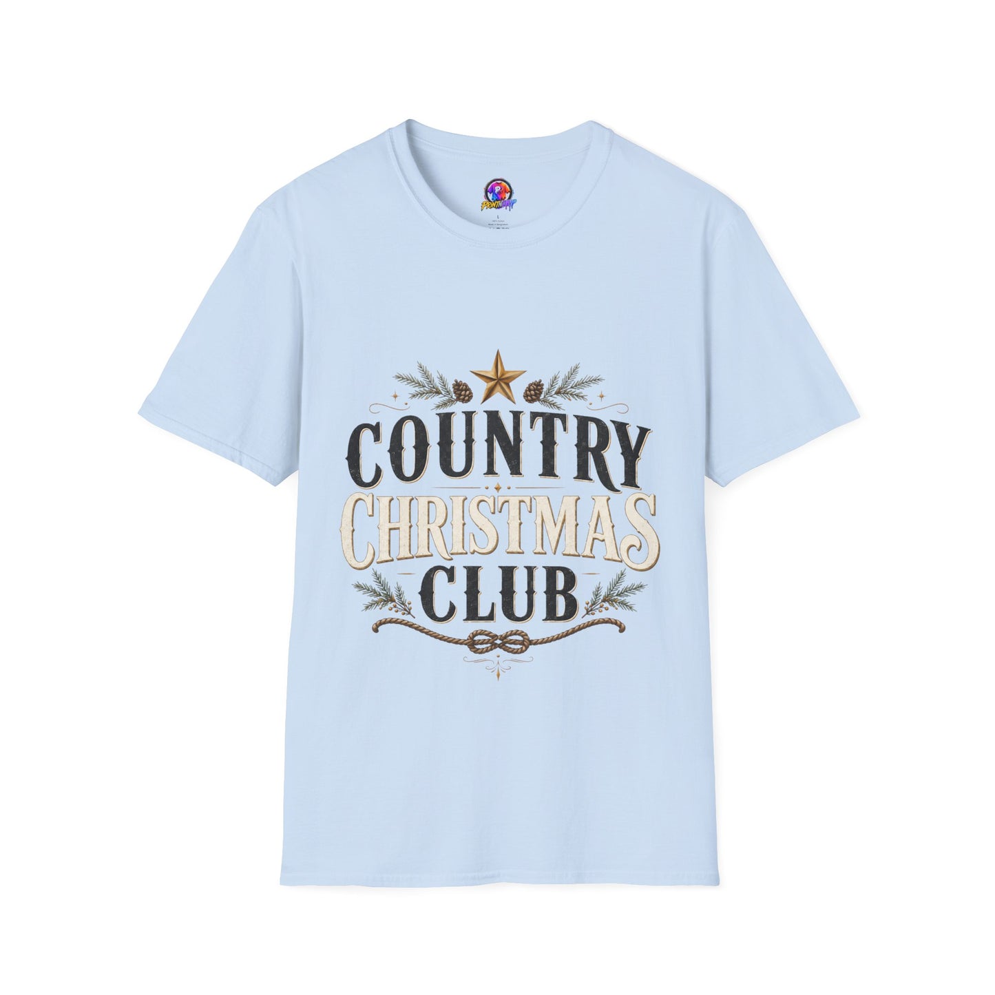 Country Christmas Club T-Shirt