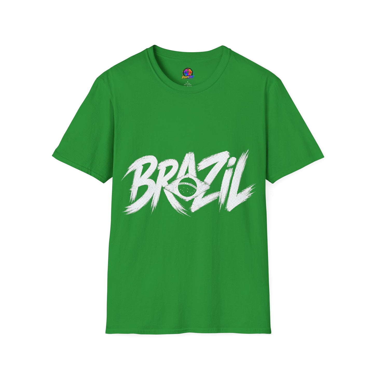 Brazil Minimal Marble Waves T-Shirt