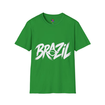 Brazil Minimal Marble Waves T-Shirt
