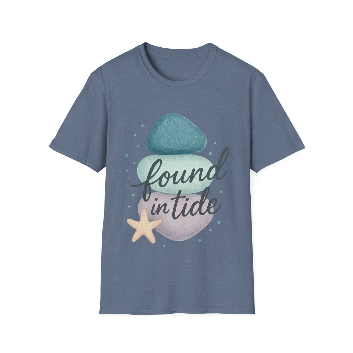 Found My Balance Beach Zen T-Shirt — Stacked Stones & Starfish Relaxation Tee - Trending Now - September 2026
