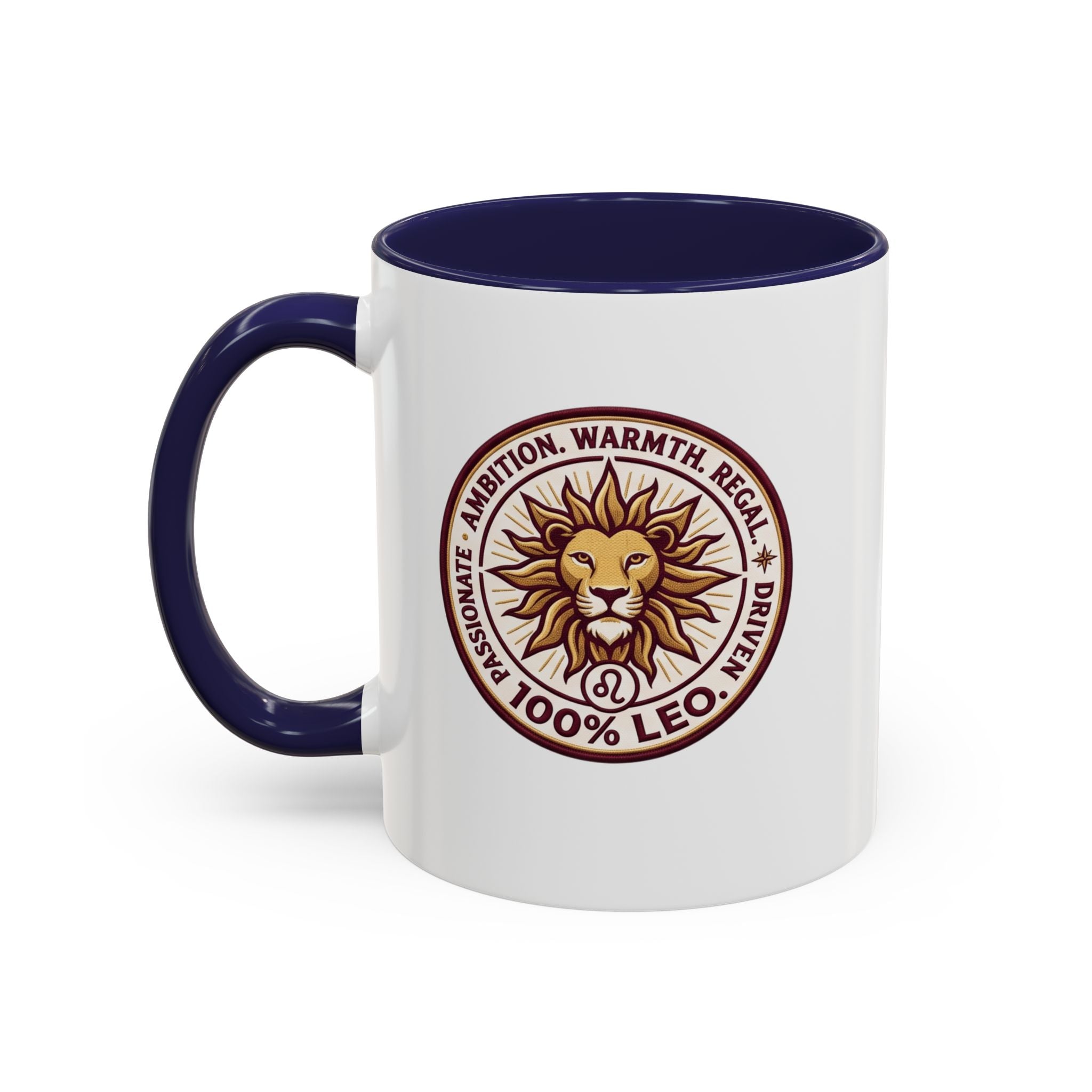 Leo Zodiac Coffee Mug — 100% Leo Lion Horoscope Gift
