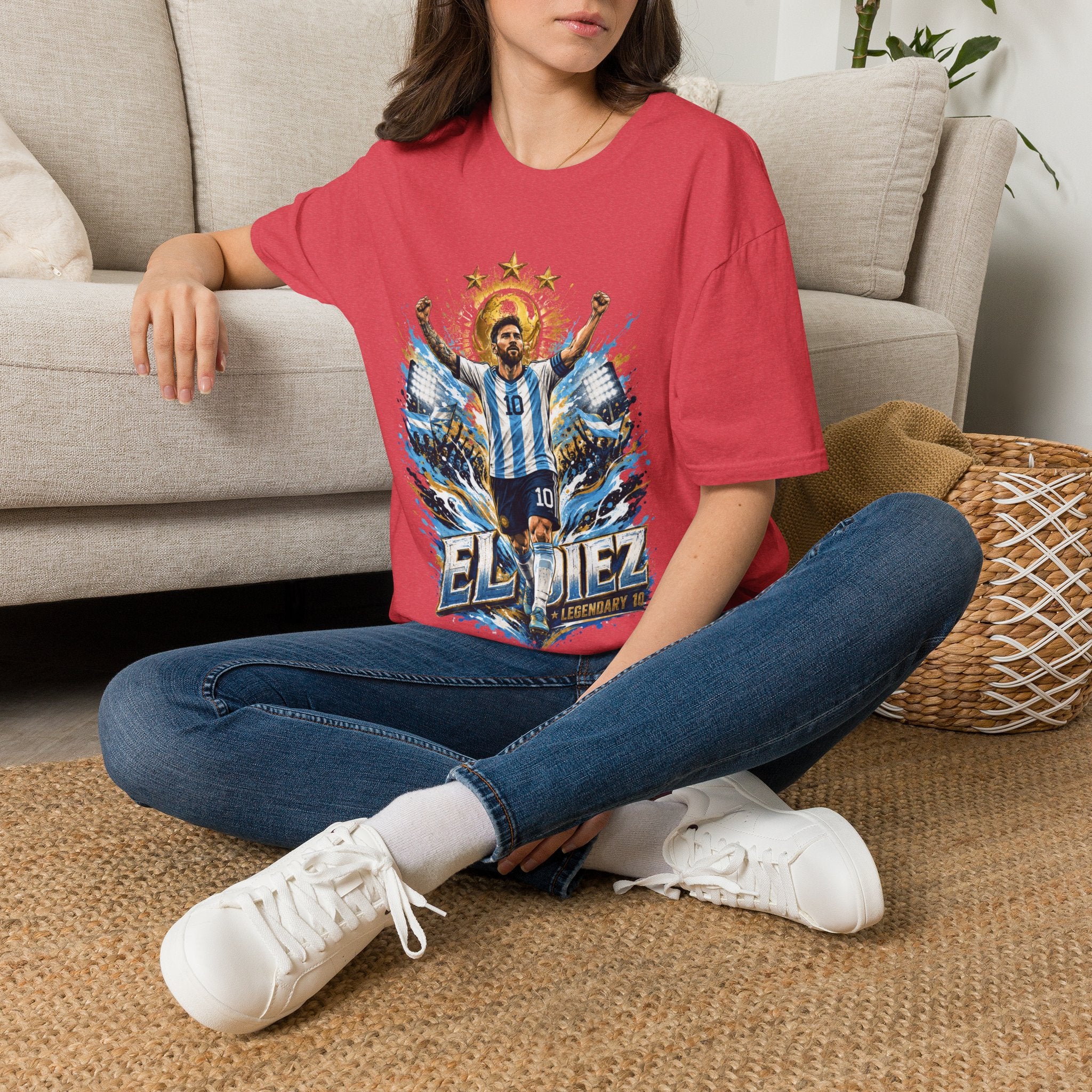 Argentina Soccer Legend 'El Diez' T‑Shirt