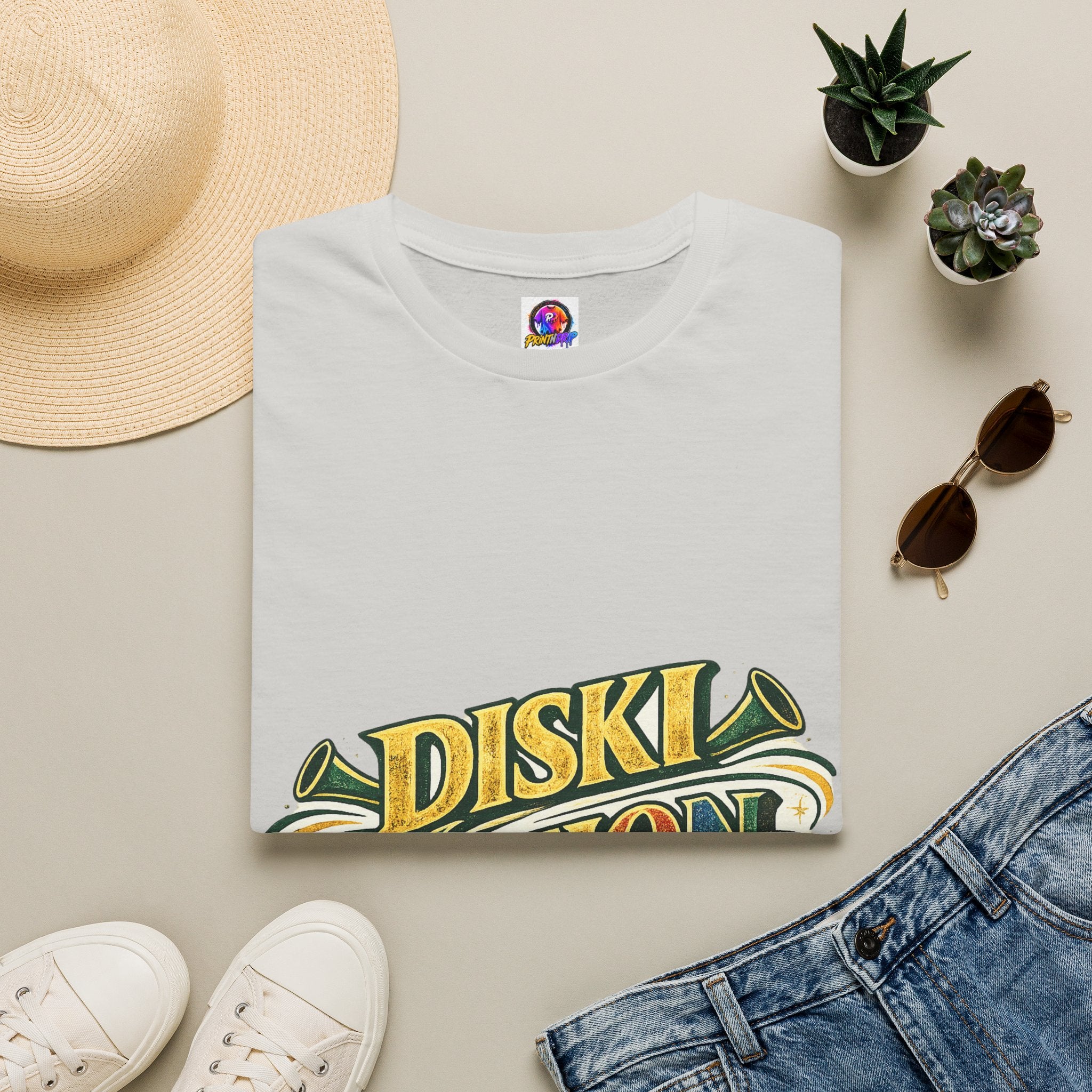 South Africa Diski Nation T-Shirt — Retro Reggae Graphic Tee
