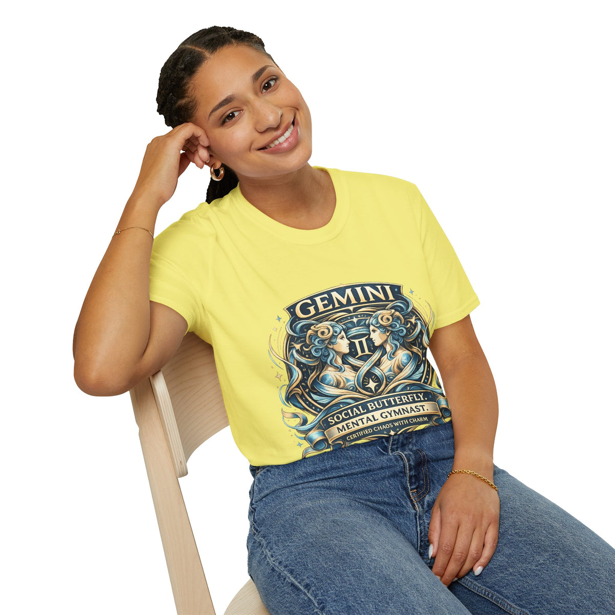 Zodiac  Gemini Unisex Softstyle T-Shirt