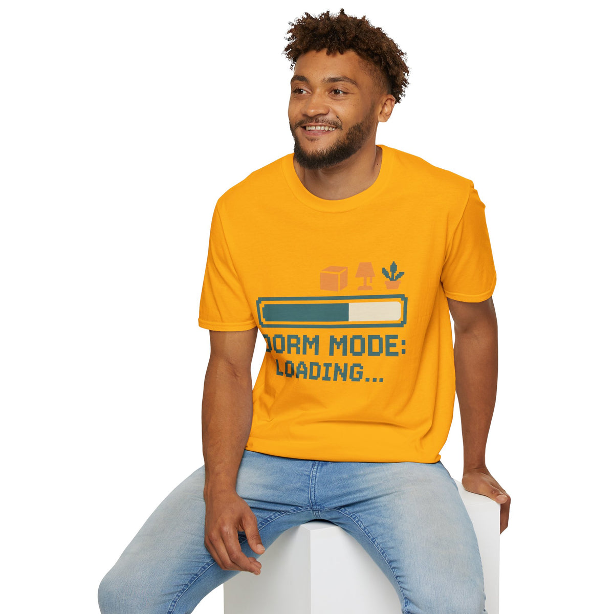 Dorm Mode Loading T‑Shirt — Funny Moving/College Moving Tee - Trending Now - August 2026
