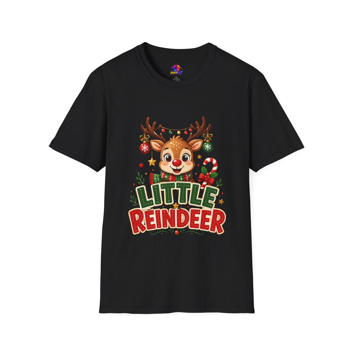 Little Reindeer T-Shirt — Cute Christmas Holiday Kids & Family Shirt