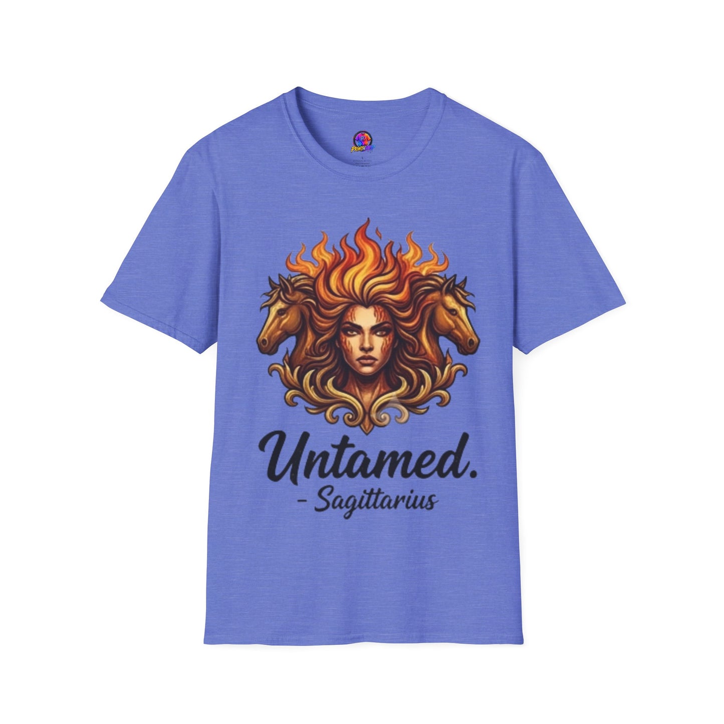 Sagittarius 'Untamed' Zodiac T-Shirt — Fiery Archer Astrology Tee