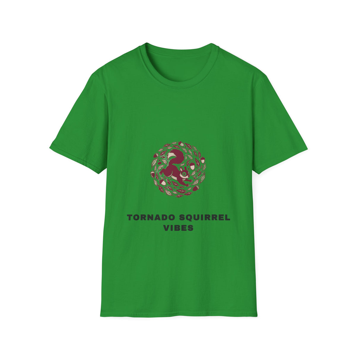T-Shirt — Tornado Squirrel Vibes Minimal Graphic Tee - Trending Now - September 2026