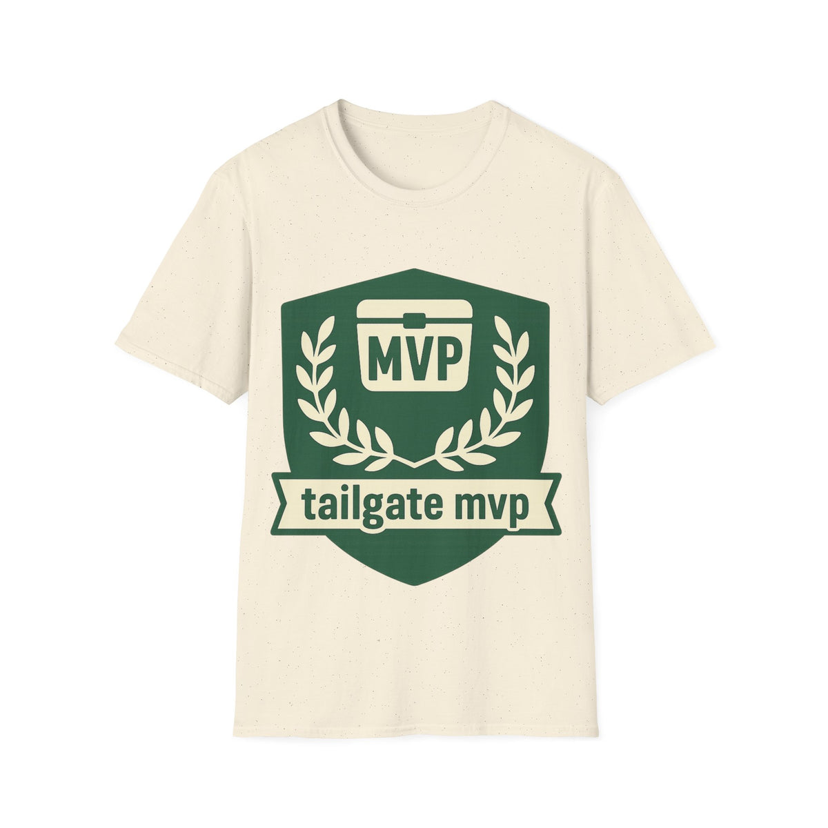 MVP Tailgate T-Shirt — Vintage Green MVP Badge Tee - Trending Now - August 2026