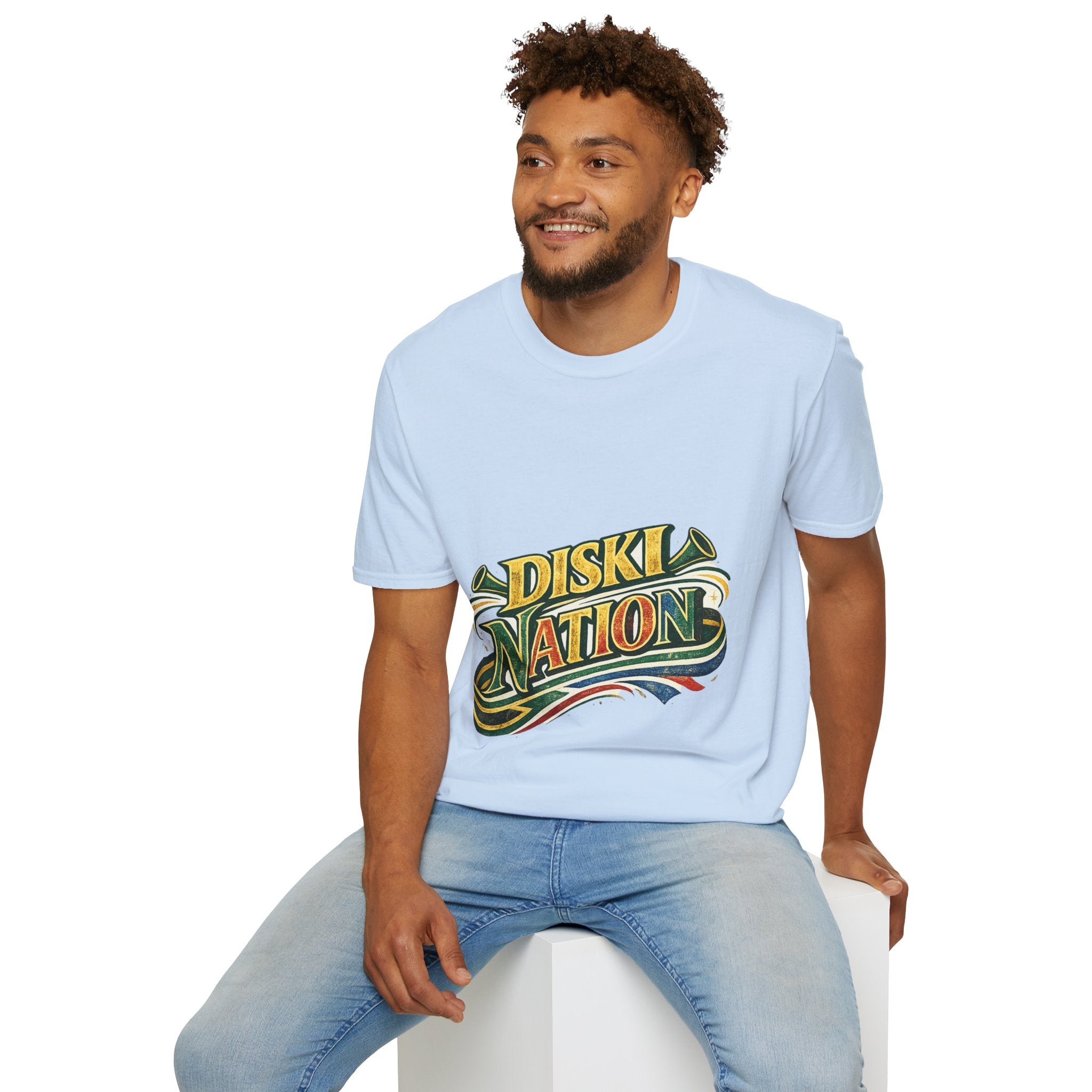 South Africa Diski Nation T-Shirt — Retro Reggae Graphic Tee