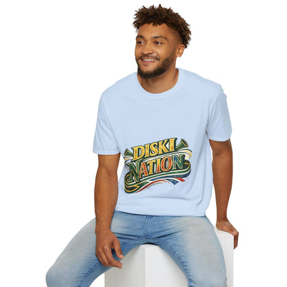 South Africa Diski Nation T-Shirt — Retro Reggae Graphic Tee