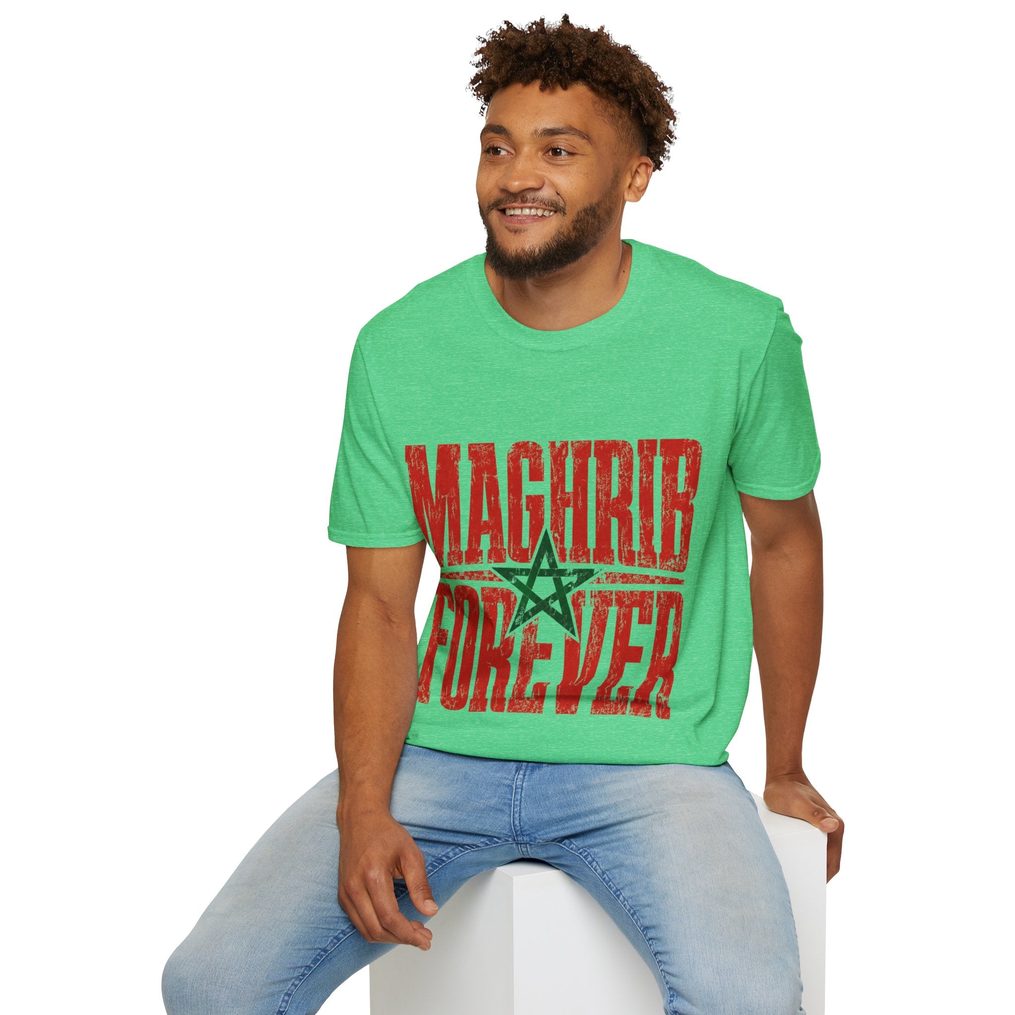 Morocco T-Shirt — Maghrib Forever Moroccan Flag Graphic Tee