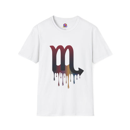 Scorpio Drip Symbol T-Shirt — Zodiac Scorpion Astrology Tee