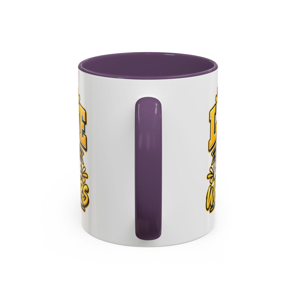 Coffee Mug — "Love for the Little Warriors" Childhood Cancer Awareness Accent Mug