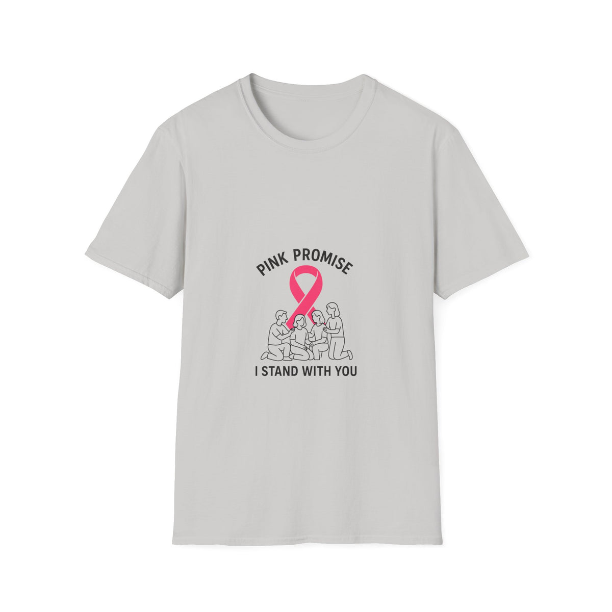Pink Promise Breast Cancer Awareness T-Shirt — I Stand With You - Trending Now - October 2026