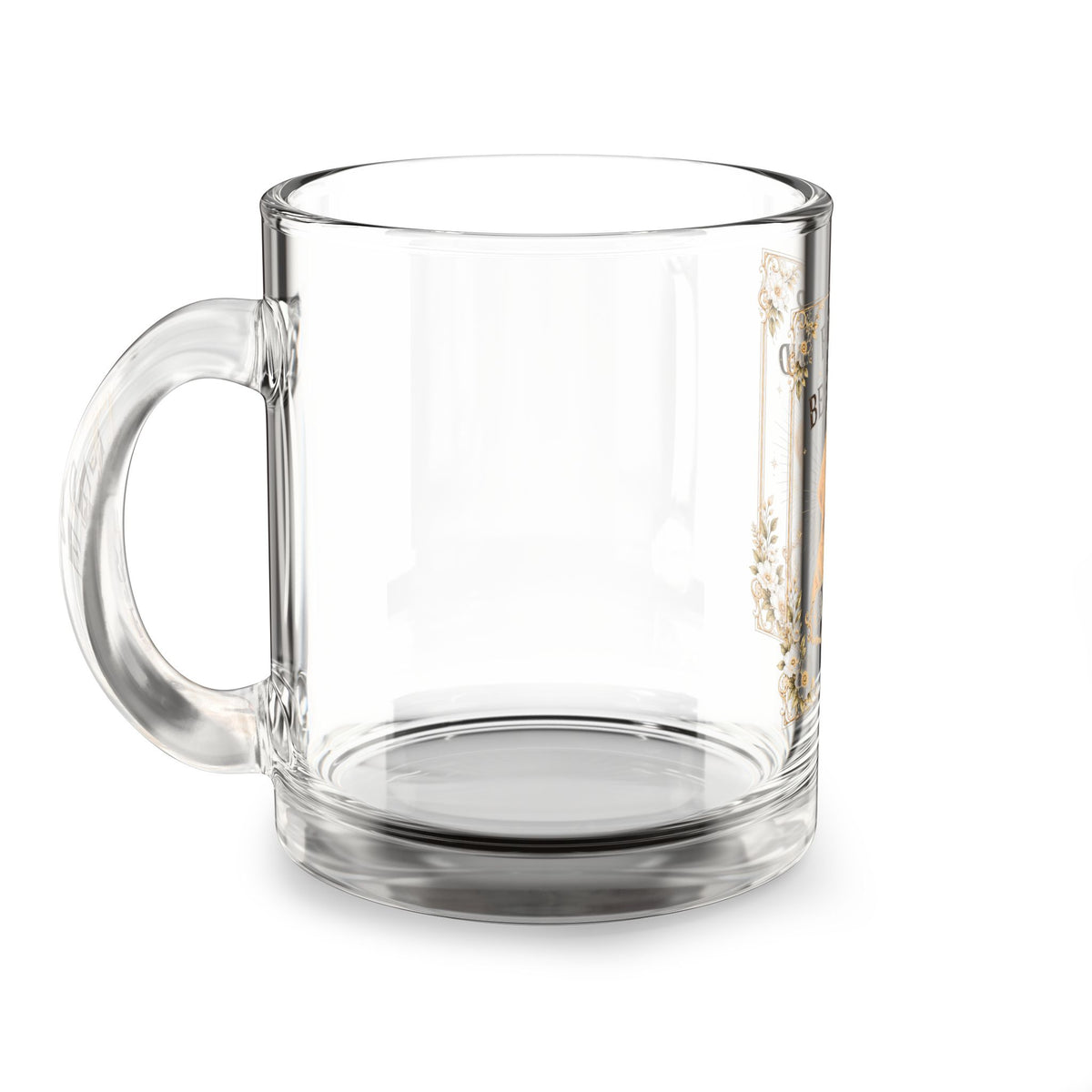 Milo Bailey Dog Dad Mom Glass Mug, 10oz