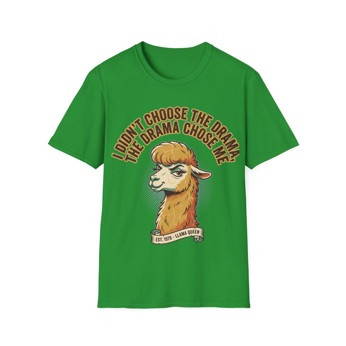 Sheep Graphic T‑Shirt — "I Don't Choose the Drama, the Drama Chooses Me" - Trending Now - September 2026