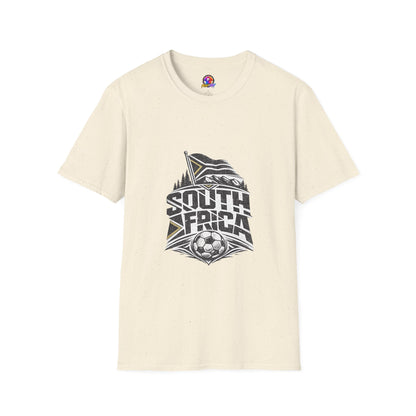 South Africa Flag & Soccer Crest T‑Shirt