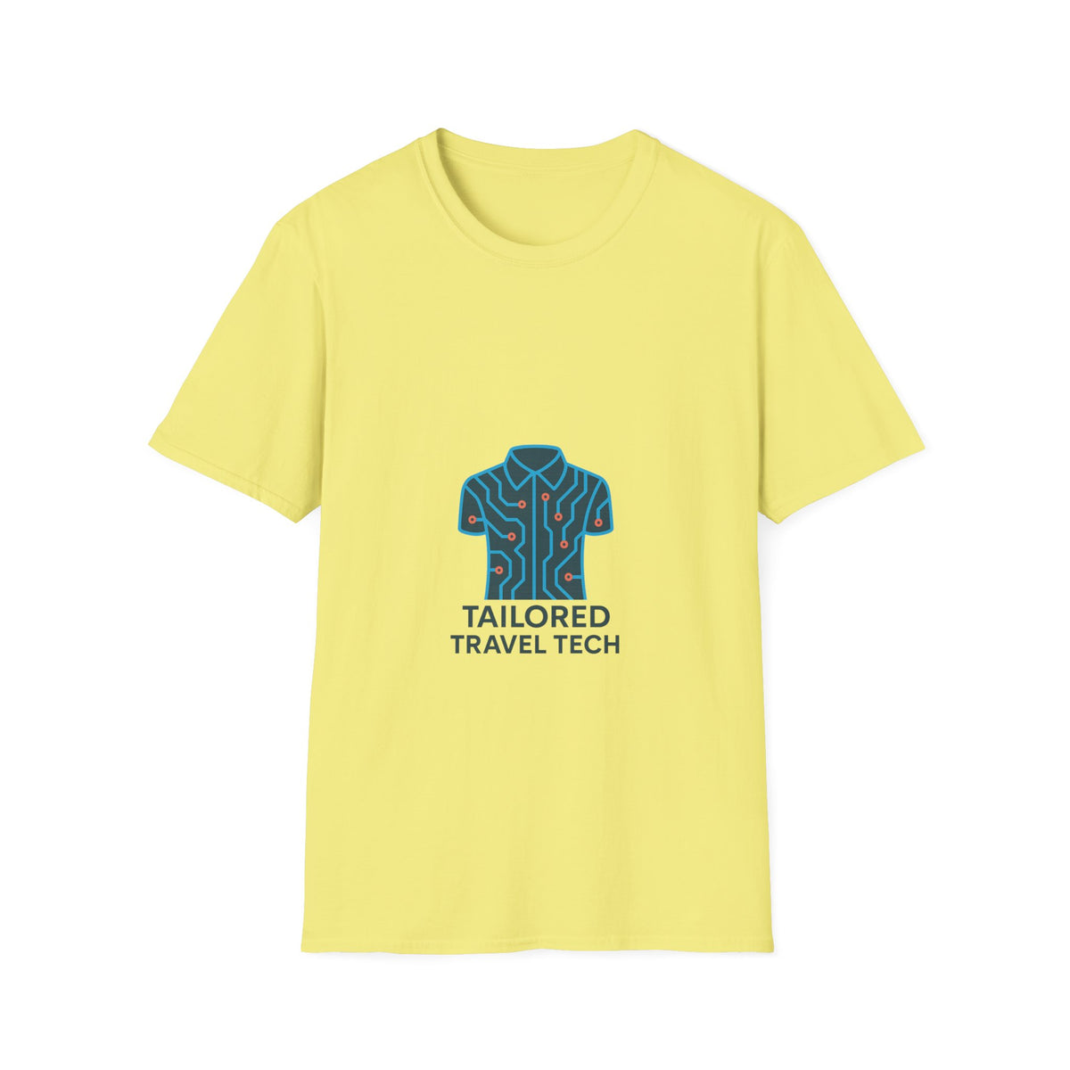 Tailored Travel Tech T-Shirt — Travel Tech Logo Tee - Trending Now - October 2026