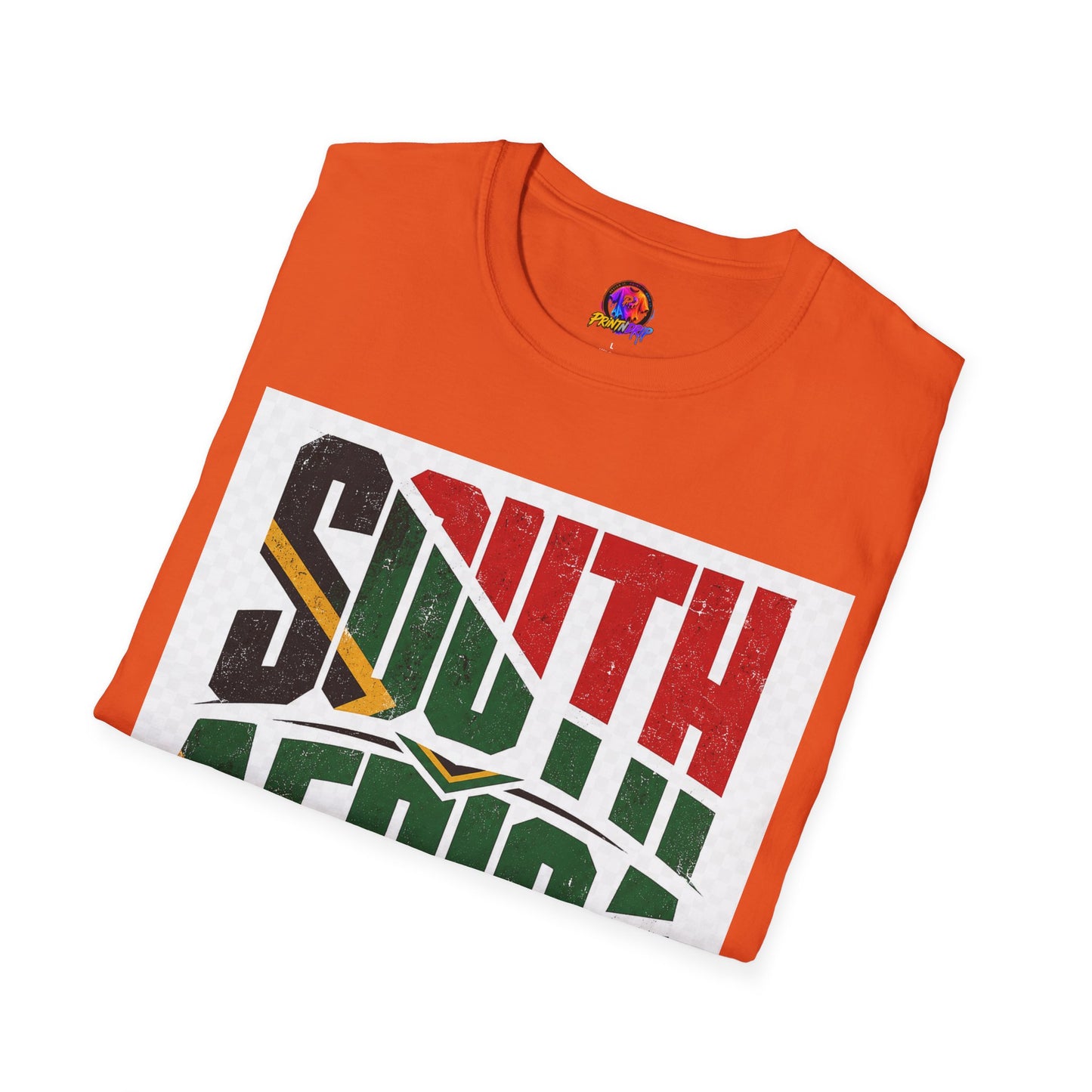 South Africa Soccer T-Shirt — Vintage Flag Football Fan Tee