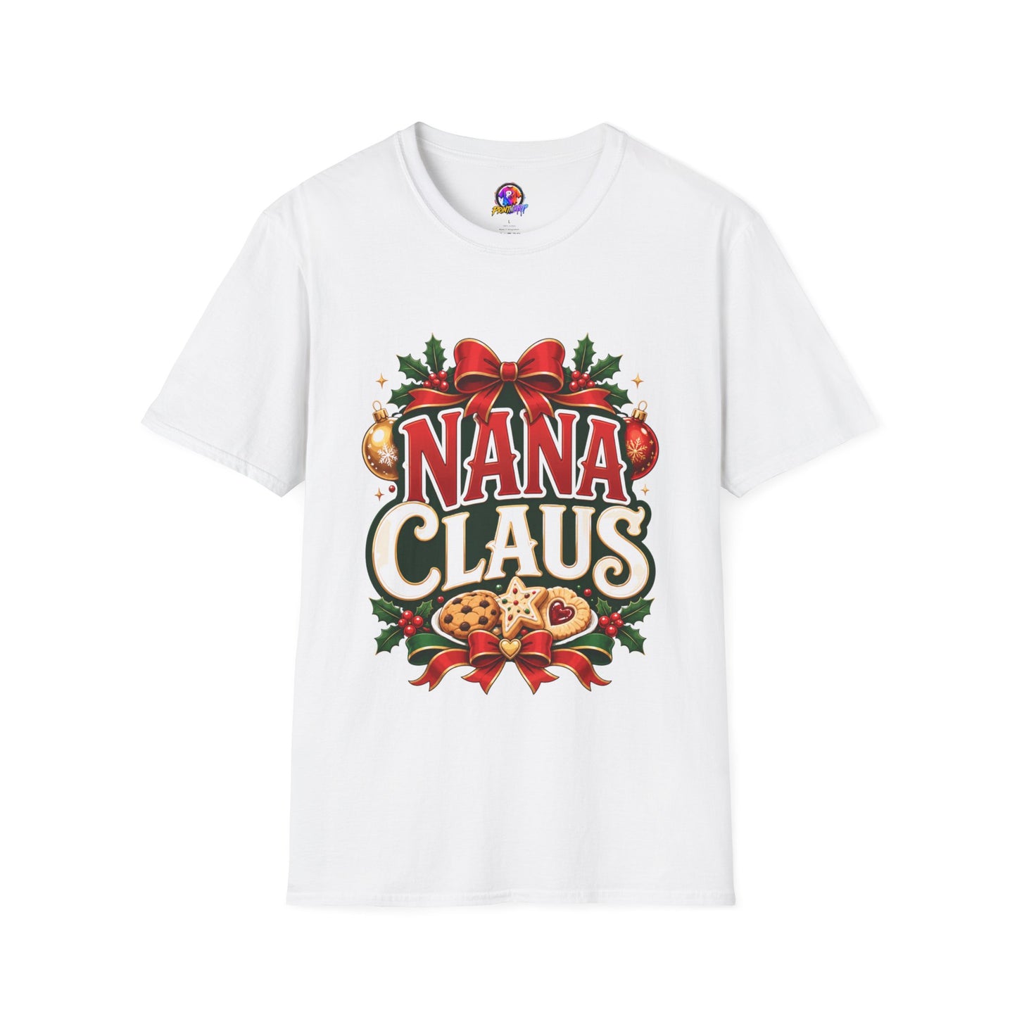 Nana Claus Christmas Tee — Festive Holiday Grandma T-Shirt