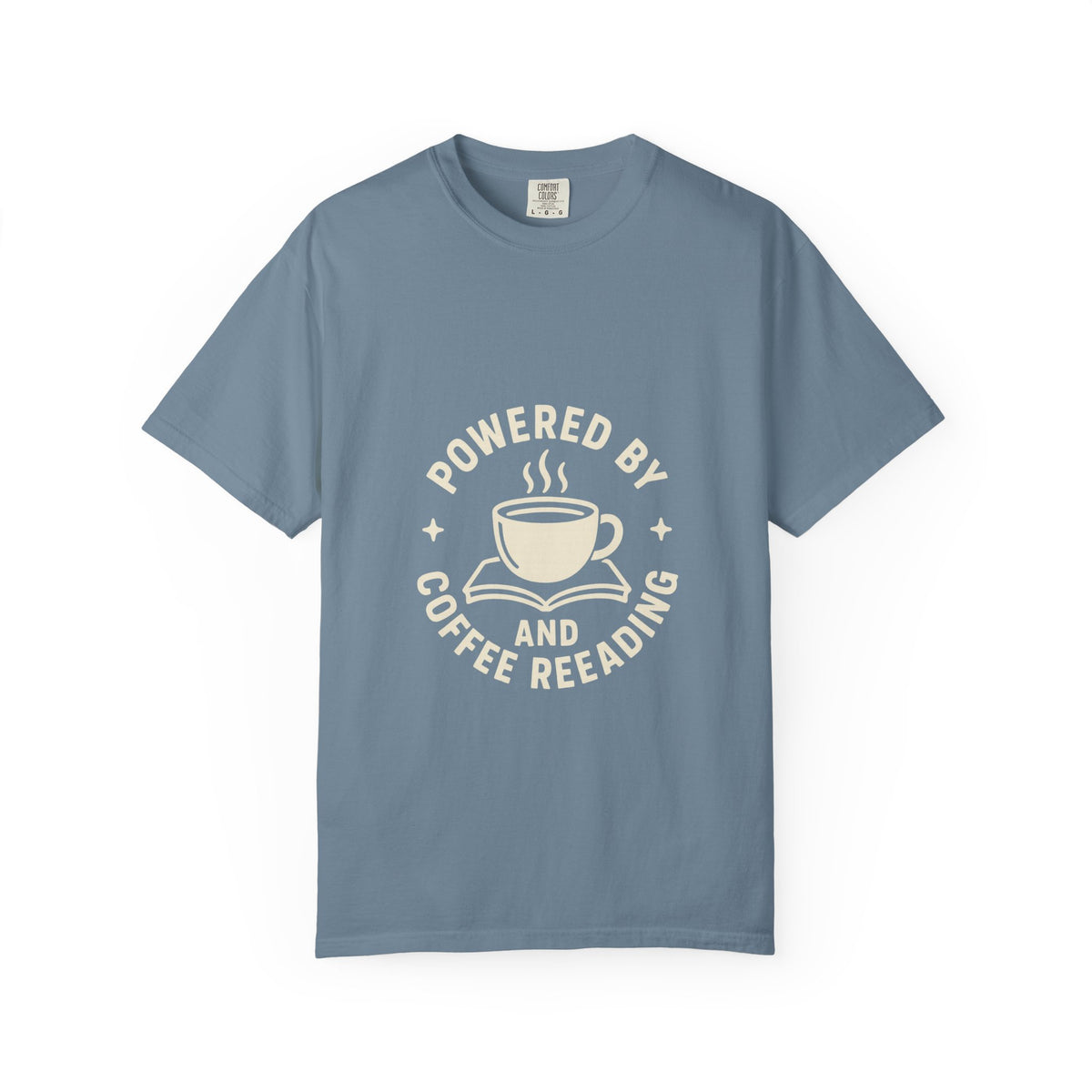 Coffee & Reading T-Shirt — "Powered by Coffee and Reading" Graphic Tee - Trending Now - October 2026