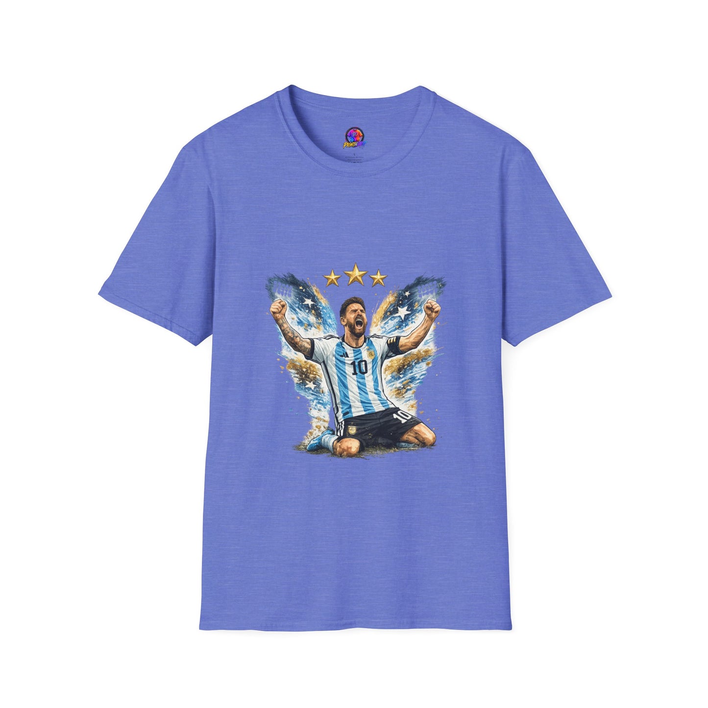 Argentina Soccer Legend Argentina T-Shirt — Celebratory Messi Design
