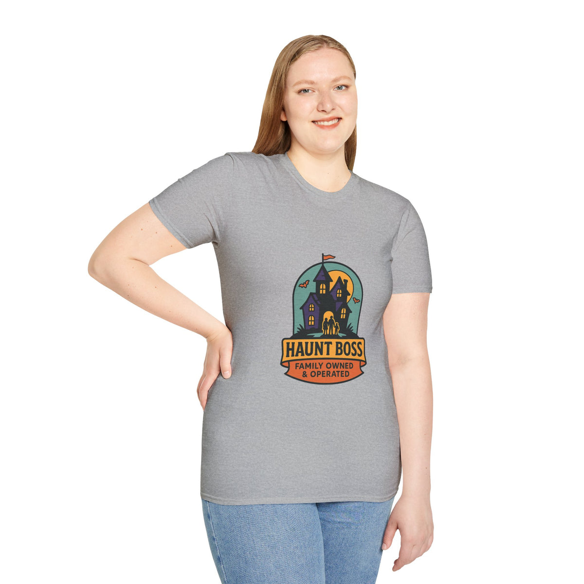 Haunt Boss Halloween T-Shirt — Haunted House Haunted Hayride Tee - Trending Now - October 2026