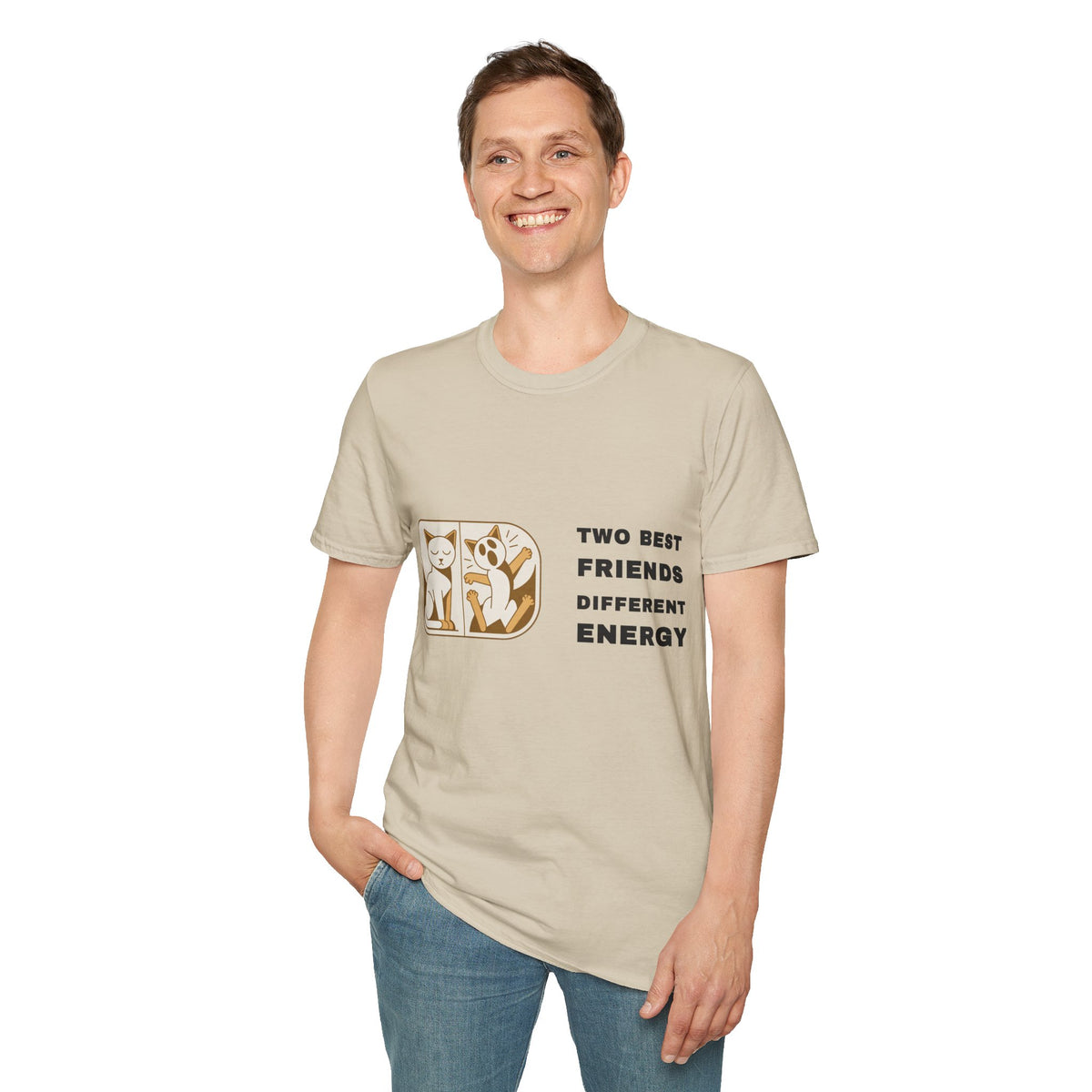 Cat and Dog T-Shirt — "Two Best Friends, Different Energy" Cute Pet Graphic Tee - Trending Now - September 2026