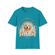 Forever My Best Friend Dog T-Shirt — Personalized Pet Name Golden Retriever Tee