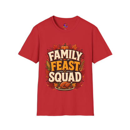 Family Feast Squad T-Shirt — Thanksgiving Fall Harvest Tee