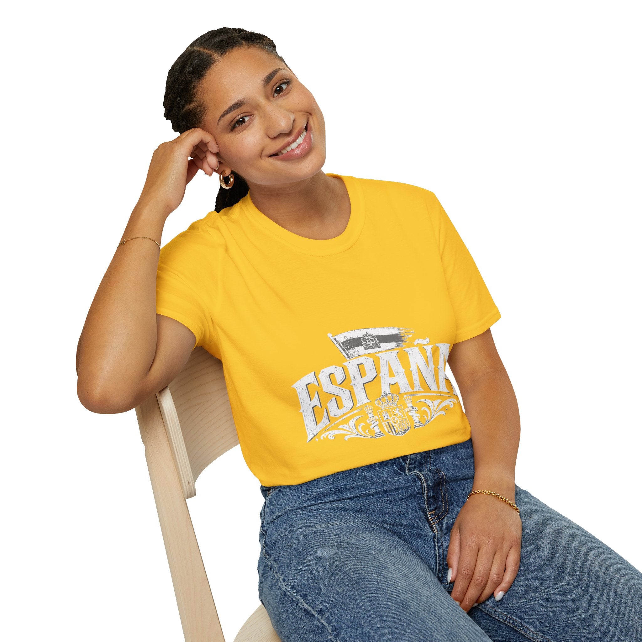 Spain Vintage T-Shirt — Retro Spanish Flag Tee