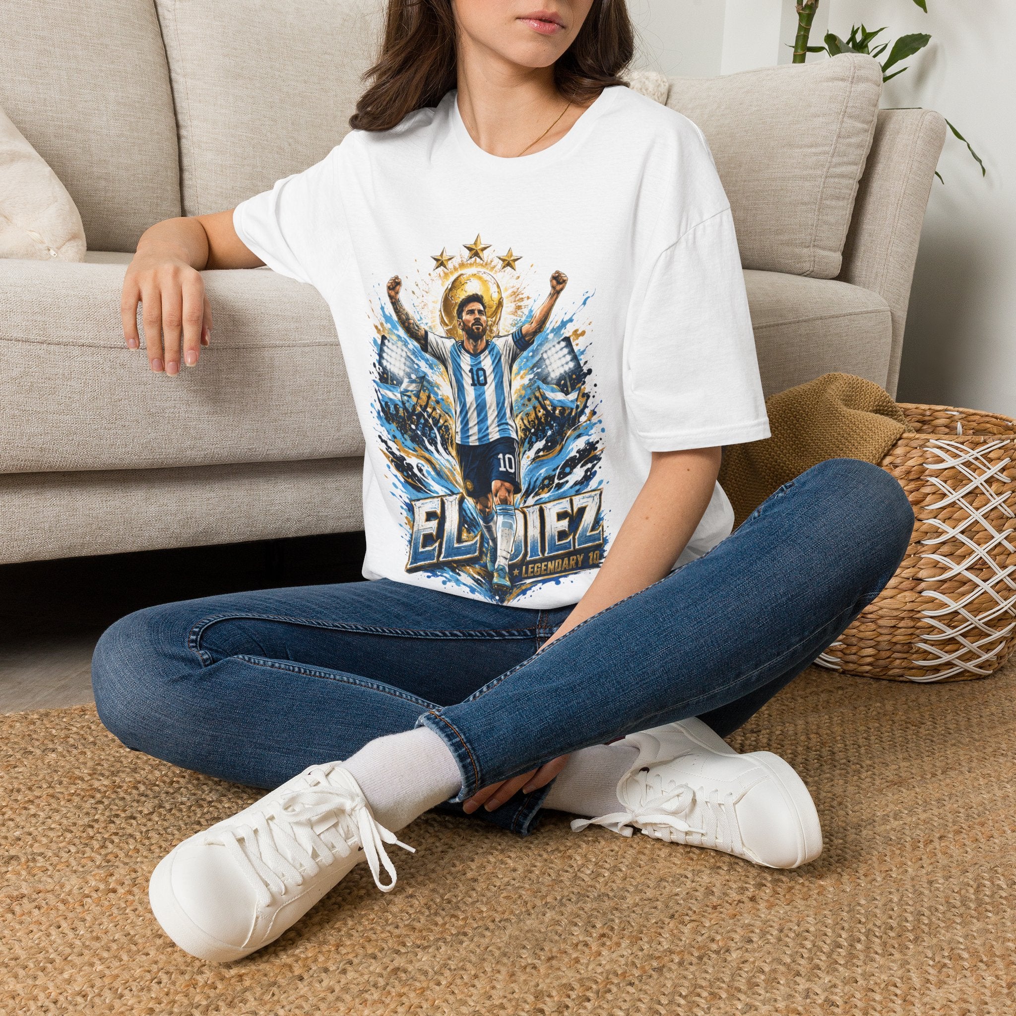 Argentina Soccer Legend 'El Diez' T‑Shirt