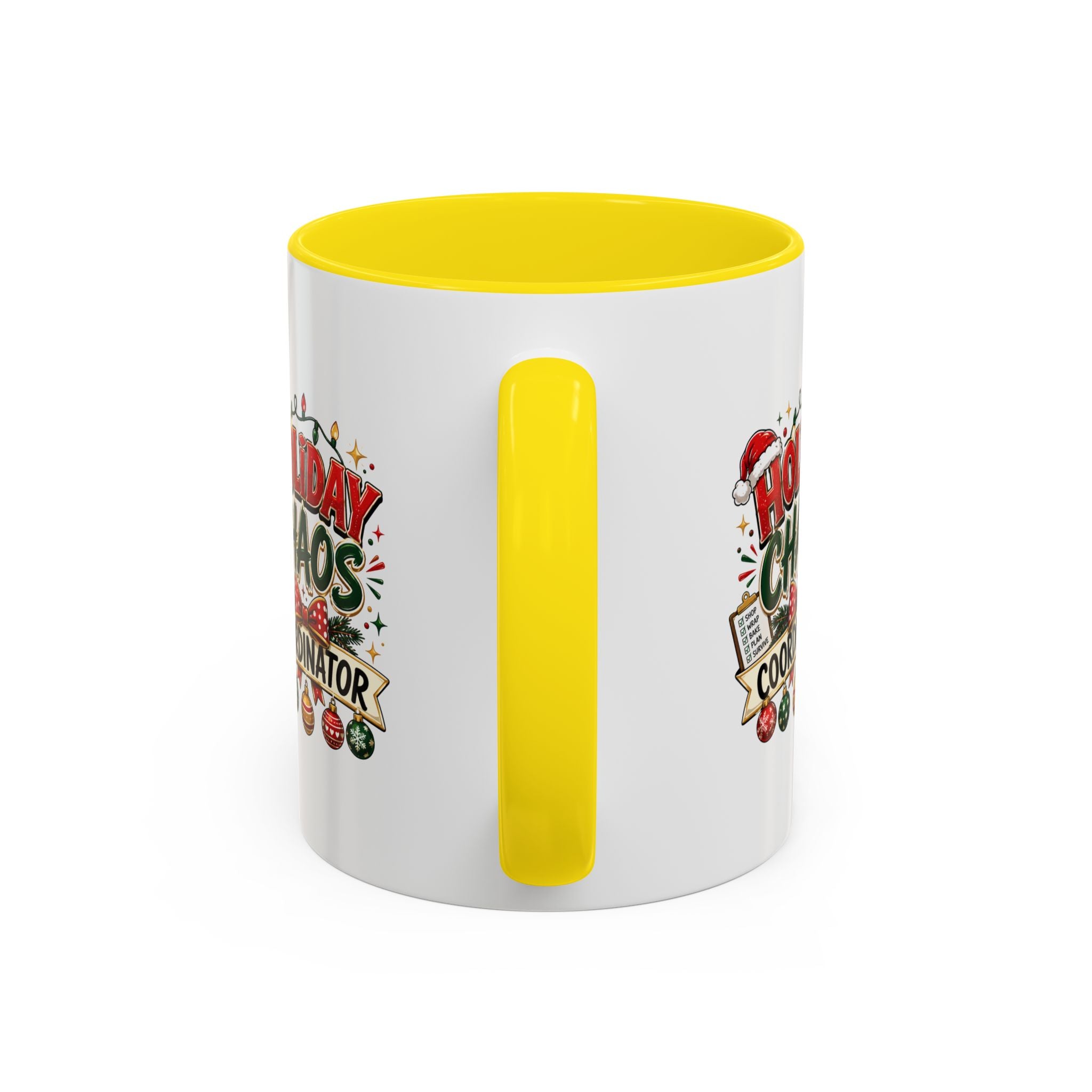 Accent Coffee Mug Holiday Chaos Coordinator