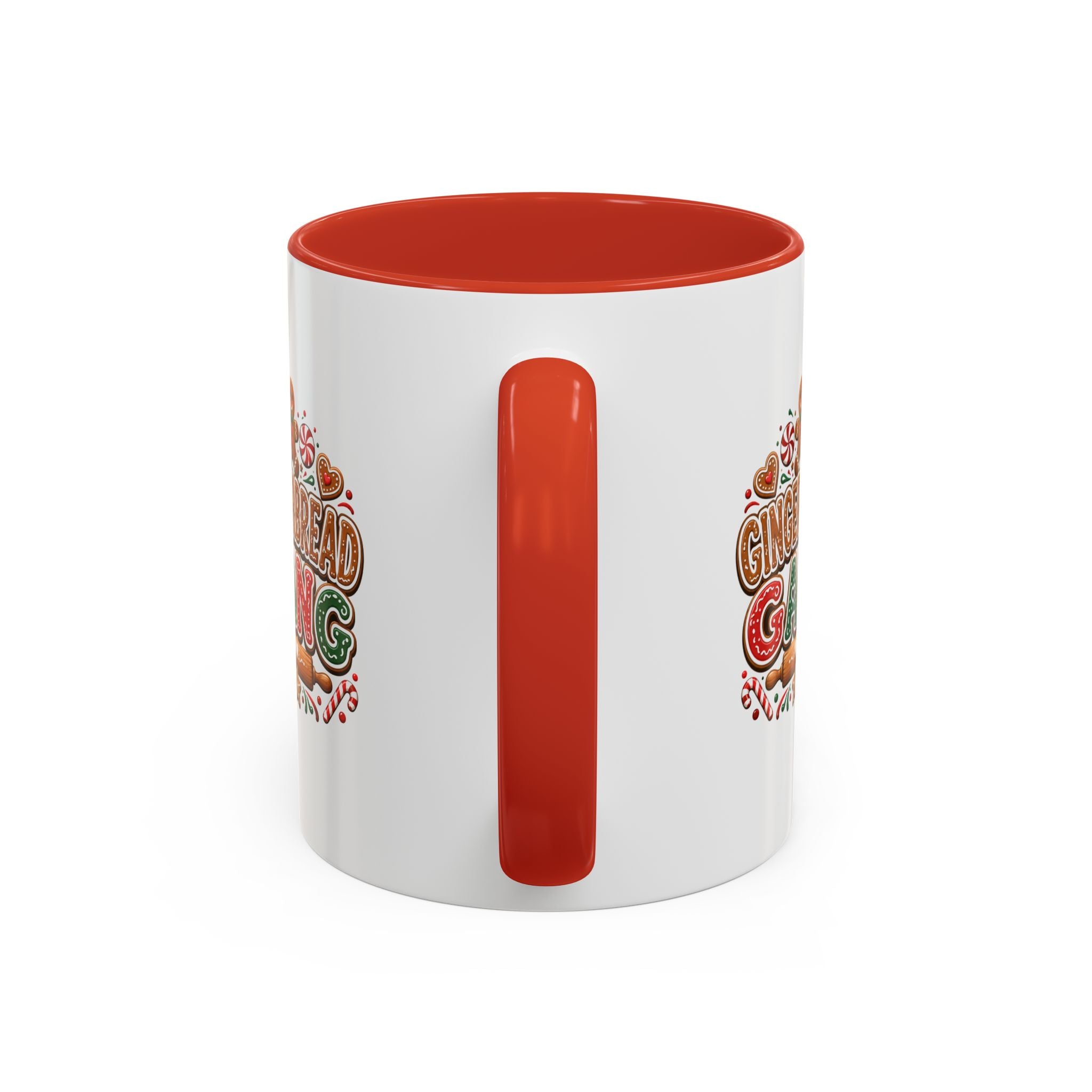 Gingerbread Gang Coffee Mug – Holiday Baking Christmas Cocoa Mug