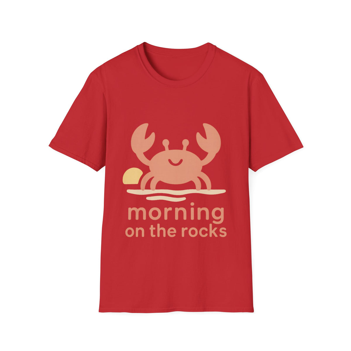 Cute Crab Morning on the Coast Graphic Tee - Trending Now - September 2026