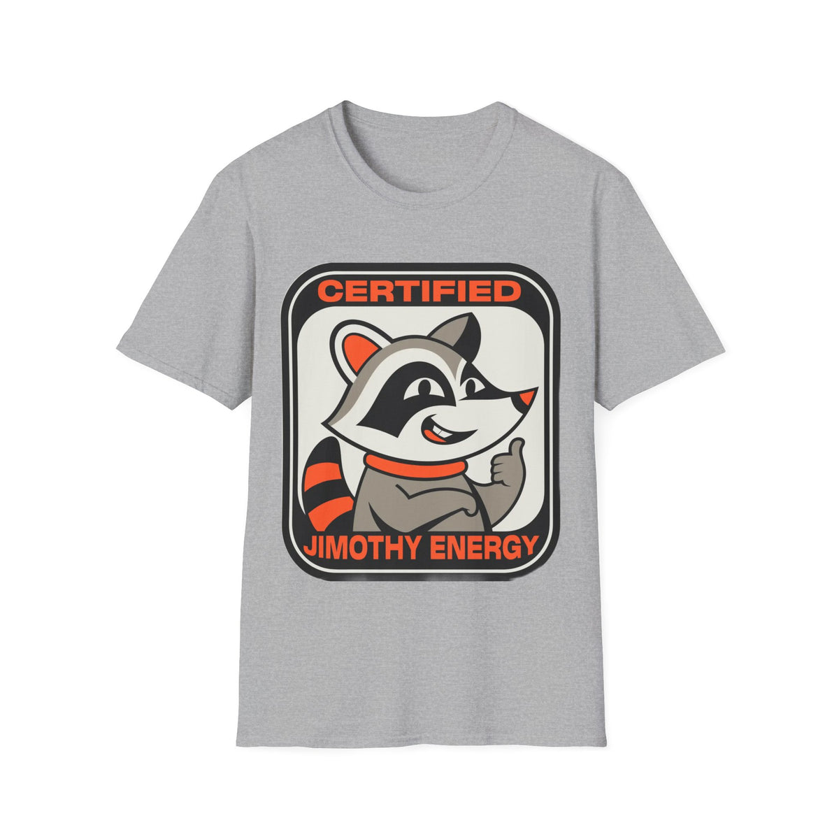 Certified Timothy Energies T-Shirt — Retro Raccoon Graphic Tee - Trending Now - August 2026
