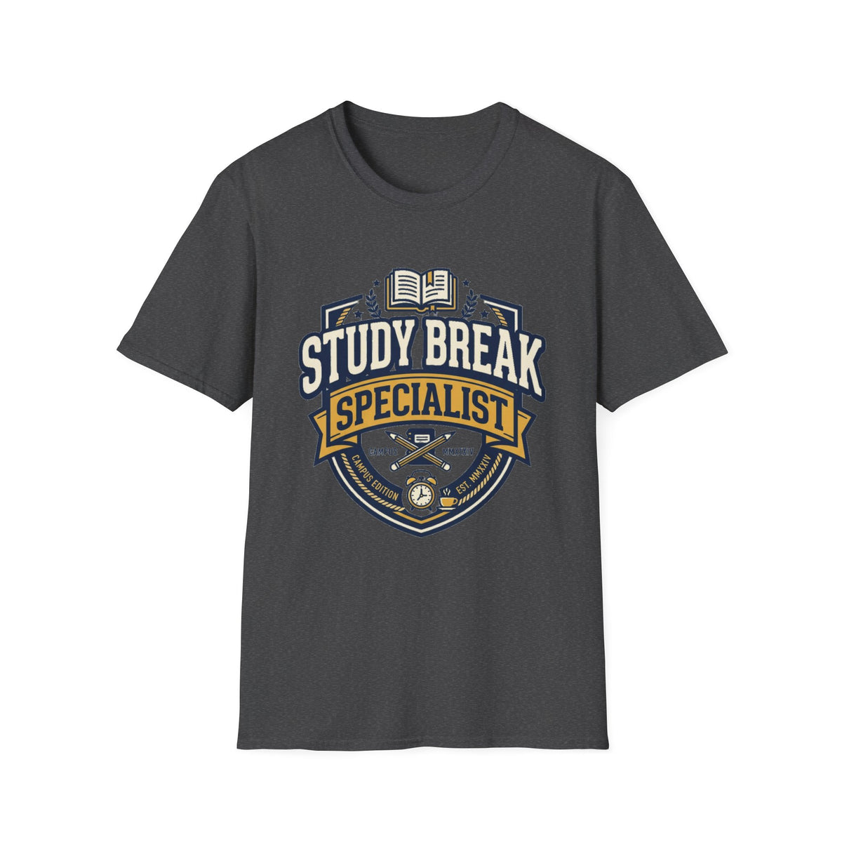 Study Break T-Shirt — 'Study Break Specialist' College Casual Tee - Trending Now - August 2026