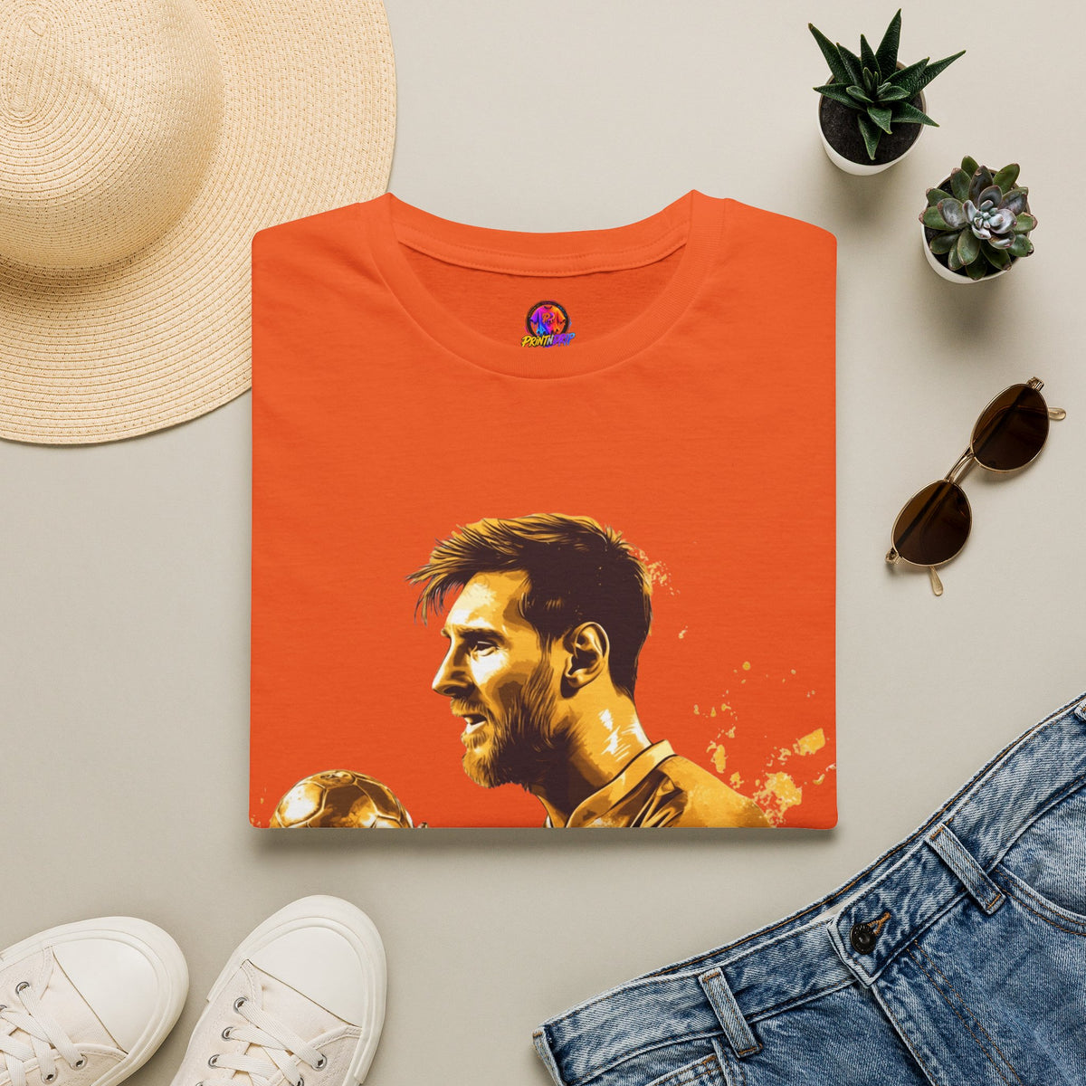 Minimal White T-Shirt — Classic Crewneck Tee