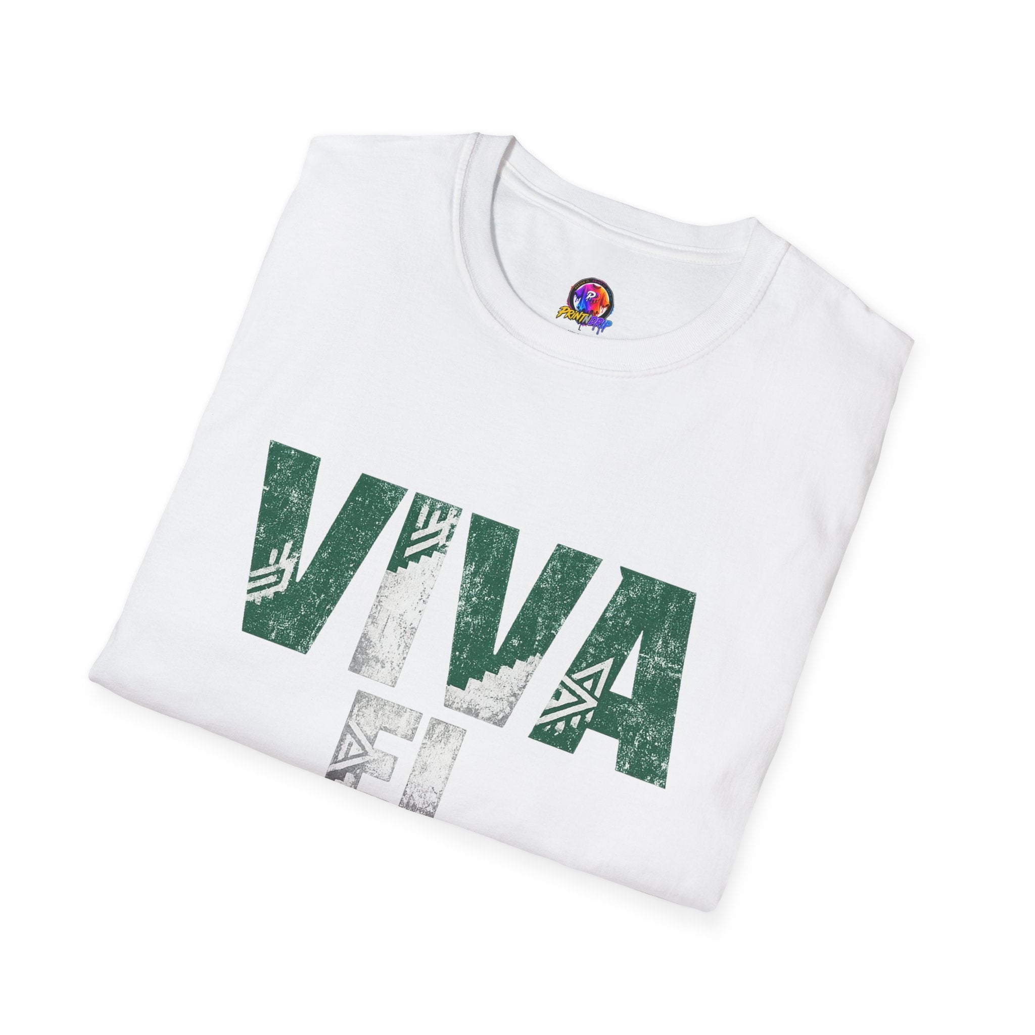 Mexico T-Shirt — "Viva El Fútbol" Mexican Soccer Graphic Tee