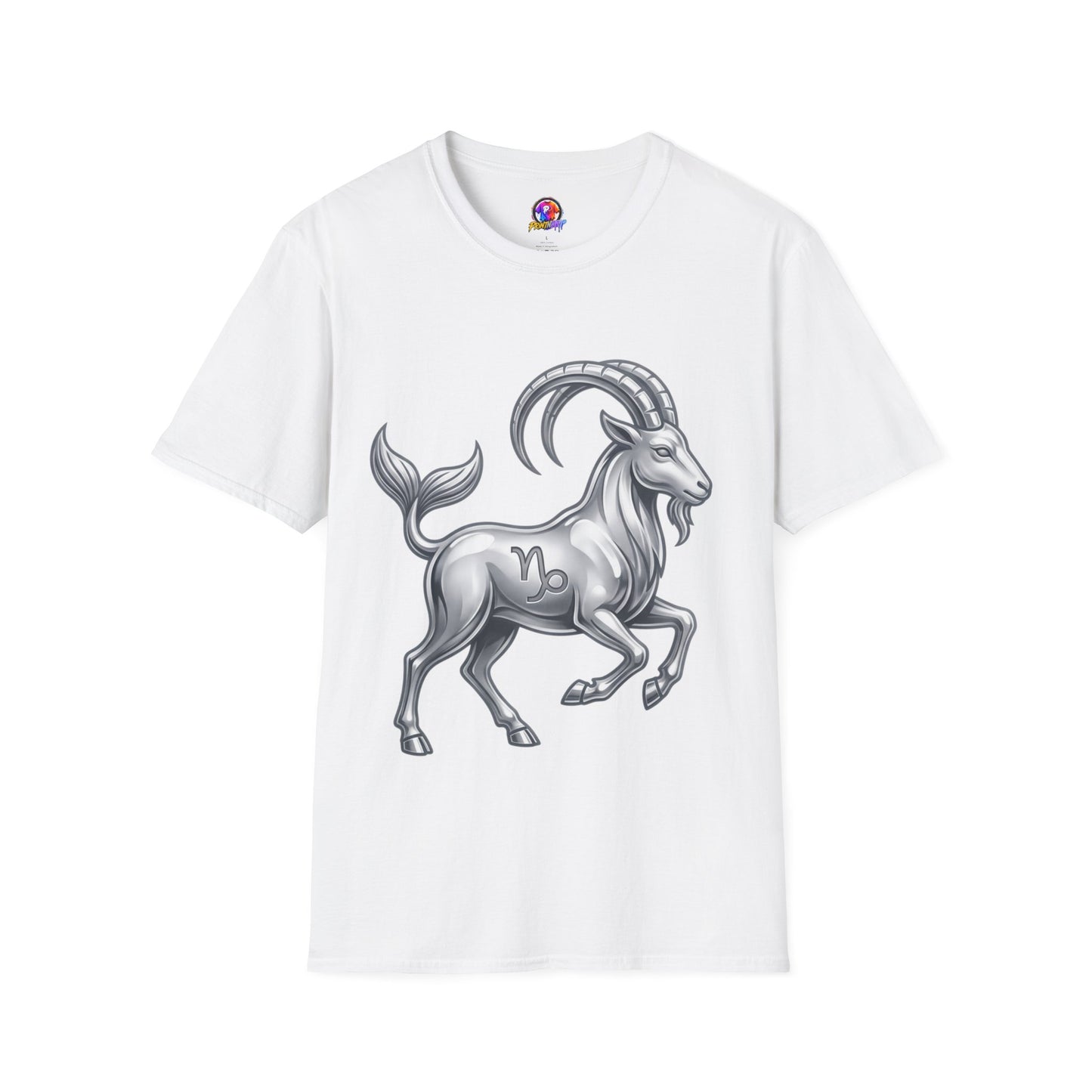 Capricorn Goat Zodiac T-Shirt — Mythical Sea-Goat Horoscope Tee