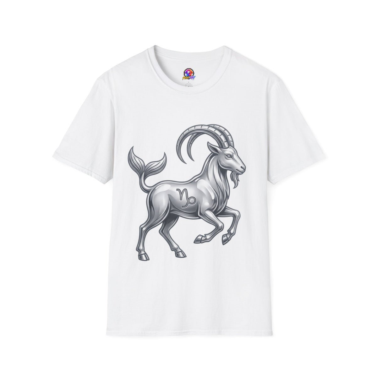 Capricorn Goat Zodiac T-Shirt — Mythical Sea-Goat Horoscope Tee