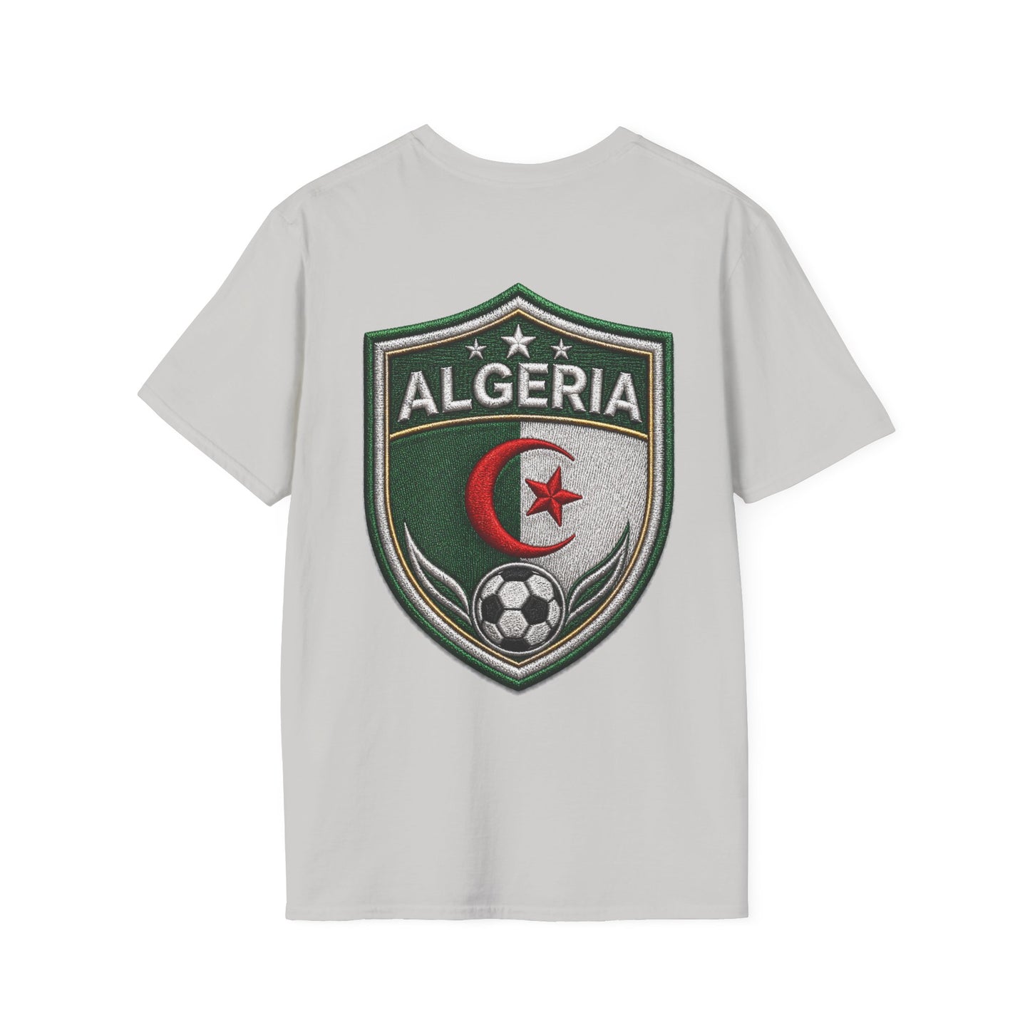 Algeria Football Fan Tee — "Green Desert Fire" Soccer Shirt