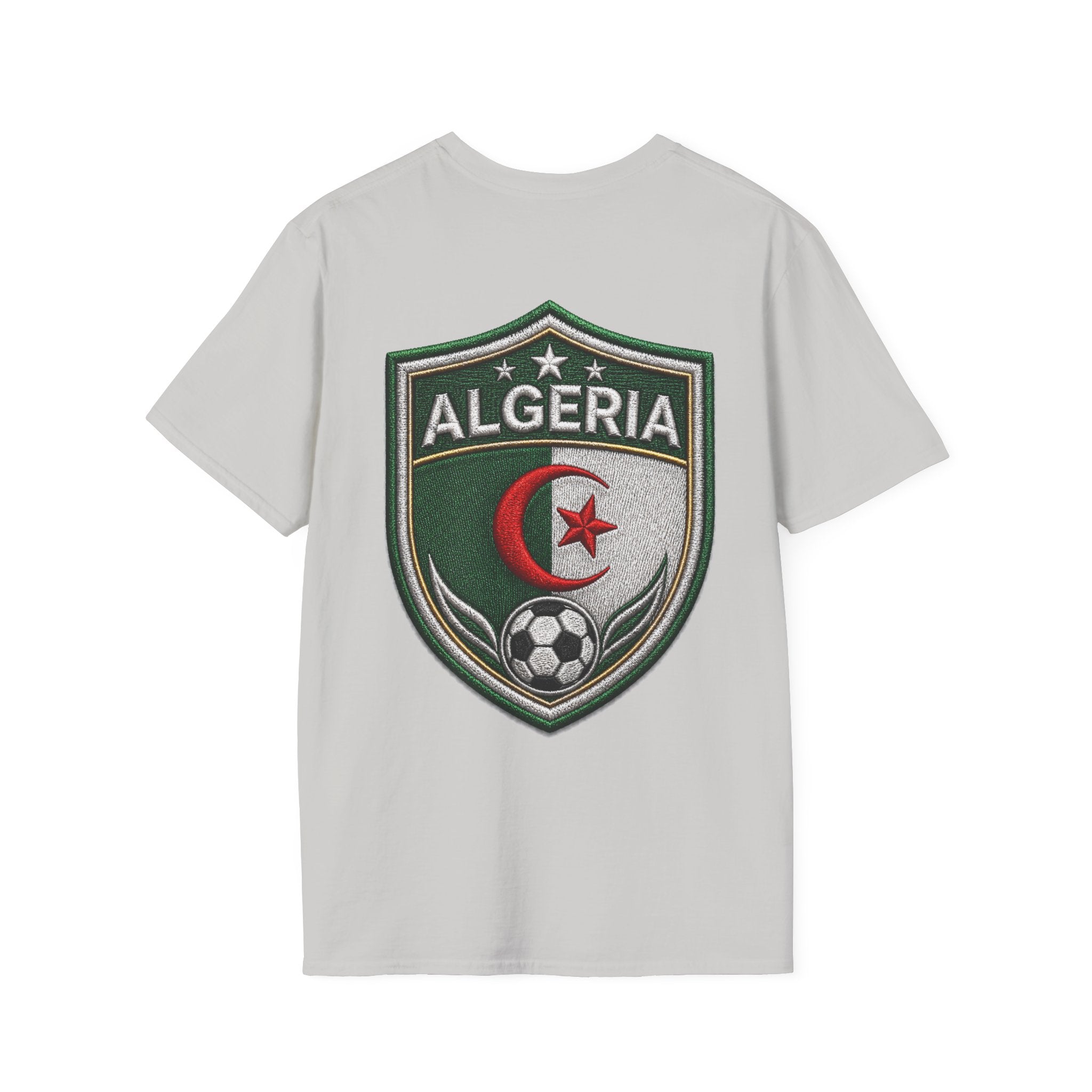 Algeria Football Fan Tee — "Green Desert Fire" Soccer Shirt
